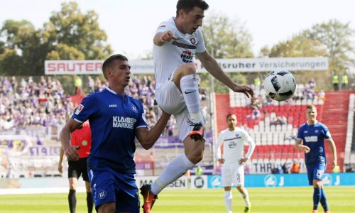 Soi kèo Erzgebirge vs Karlsruher, 18h30 ngày 07/06/2020 - giải hạng 2 Đức.