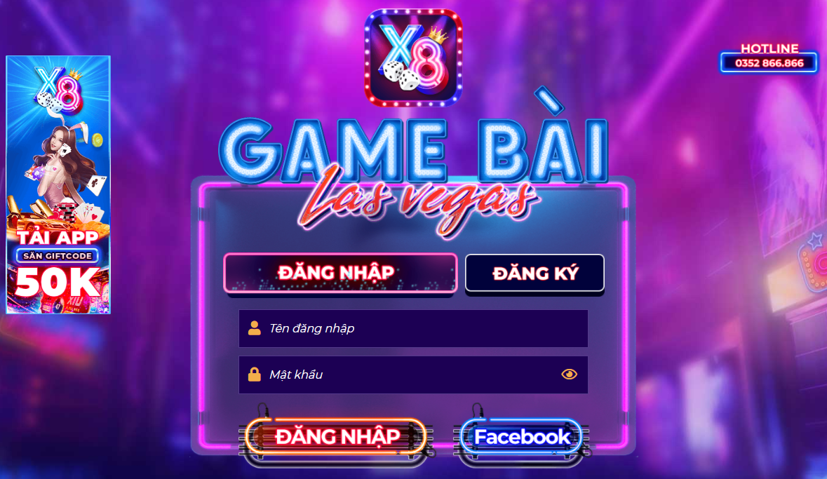 Game bài X8club