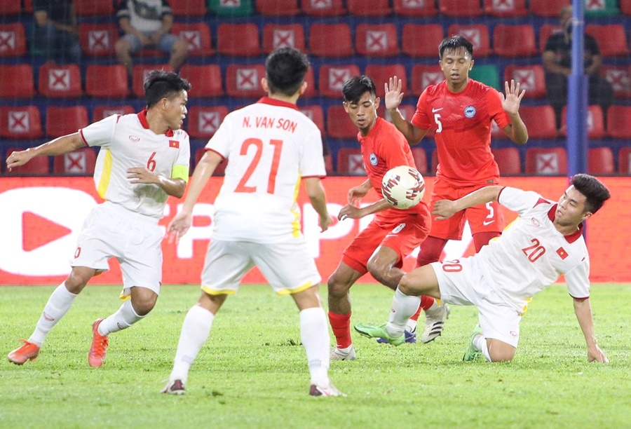 Soi kèo Việt Nam vs Singapore