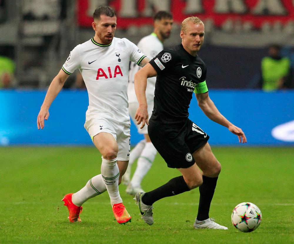 Soi kèo Tottenham vs Frankfurt