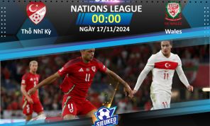 Soi kèo bóng đá Thổ Nhĩ Kỳ vs Wales 00h00 ngày 17/11/2024: Giật vé thăng hạng