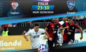 Soi kèo bóng đá Cagliari vs Empoli 23h30 ngày 20/09/2024: Khó phân cao thấp