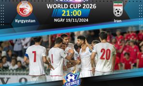 Soi kèo bóng đá Kyrgyzstan vs Iran 21h00 ngày 19/11/2024: Thế trận một chiều