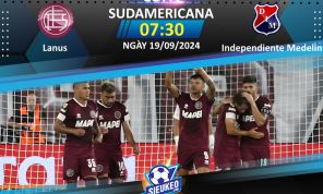 Soi kèo bóng đá Lanus vs Independiente Medellin 07h30 ngày 19/09/2024: Tự tin đón khách