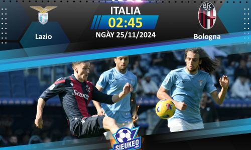 Soi kèo bóng đá Lazio vs Bologna 02h45 ngày 25/11/2024: Tiễn khách về tay trắng