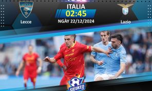 Soi kèo bóng đá Lecce vs Lazio 02h45 ngày 22/12/2024: Vượt qua nỗi đau