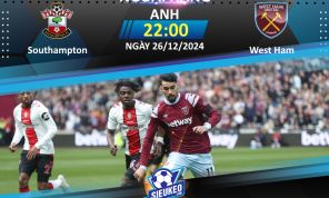 Soi kèo bóng đá Southampton vs West Ham 22h00 ngày 26/12/2024: Quà cho The Hammers